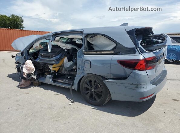5FNRL6H74PB036854 2023 HONDA ODYSSEY Blue Задня ліва чверть