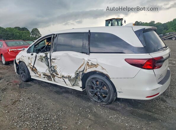 5FNRL6H74RB069050 2024 HONDA ODYSSEY White უკანა მარცხენა