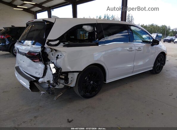 5FNRL6H74SB052240 2025 HONDA ODYSSEY White Tył prawy