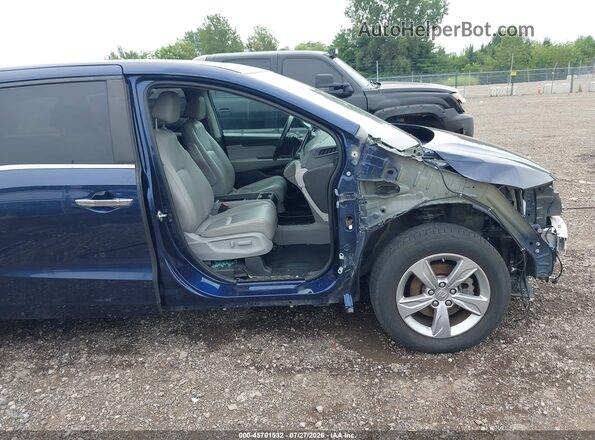 5FNRL6H75JB006883 2018 HONDA ODYSSEY Dark Blue Вид спереду
