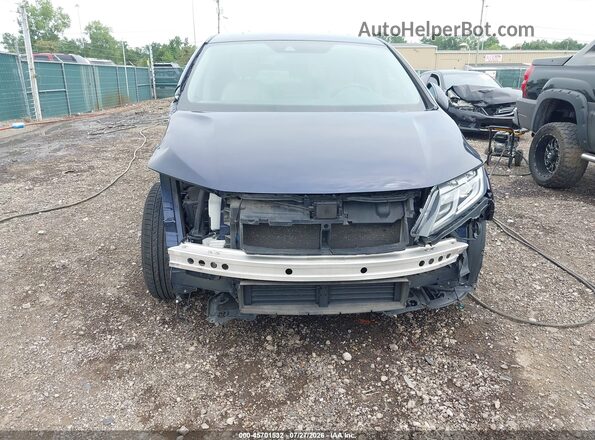 5FNRL6H75JB006883 2018 HONDA ODYSSEY Dark Blue 