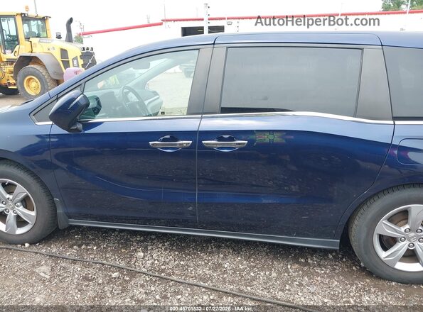 5FNRL6H75JB006883 2018 HONDA ODYSSEY Dark Blue 