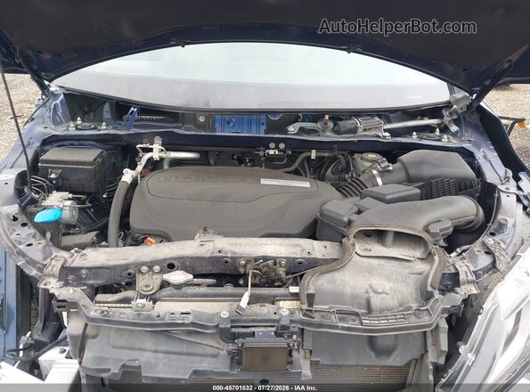 5FNRL6H75JB006883 2018 HONDA ODYSSEY Dark Blue Вид ззаду