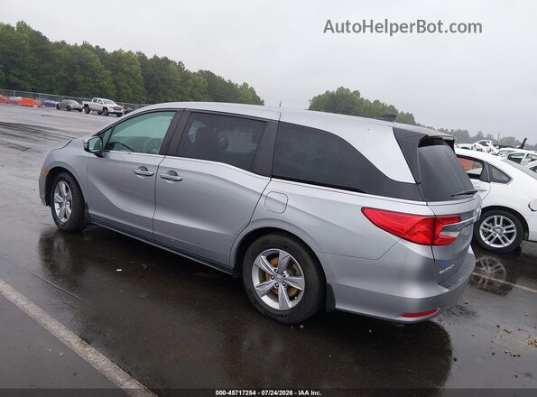 5FNRL6H75JB039009 2018 HONDA ODYSSEY Silver Trasero izquierdo