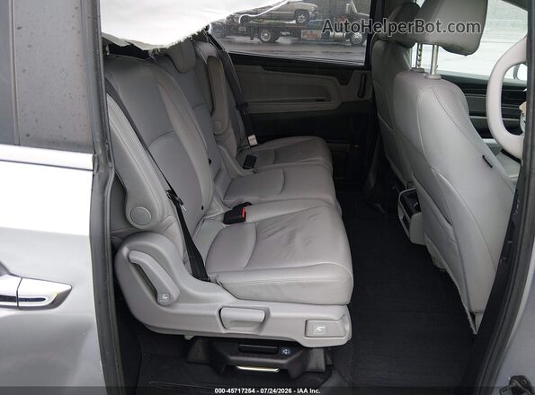 5FNRL6H75JB039009 2018 HONDA ODYSSEY Silver Vista de la etiqueta del VIN