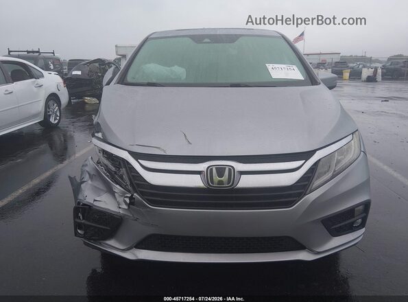 5FNRL6H75JB039009 2018 HONDA ODYSSEY Silver Vista del cuadro de instrumentos