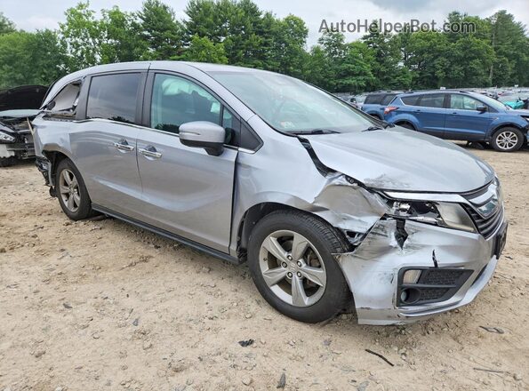 5FNRL6H75JB054884 2018 HONDA ODYSSEY Серебряный Передняя правая четверть