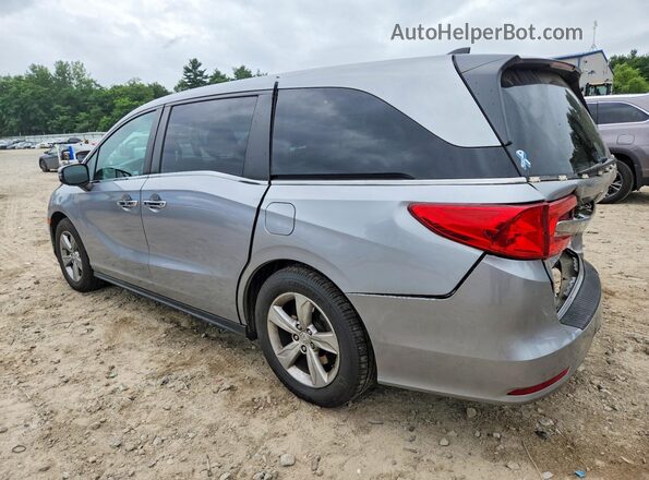 5FNRL6H75JB054884 2018 HONDA ODYSSEY Серебряный Задняя левая четверть