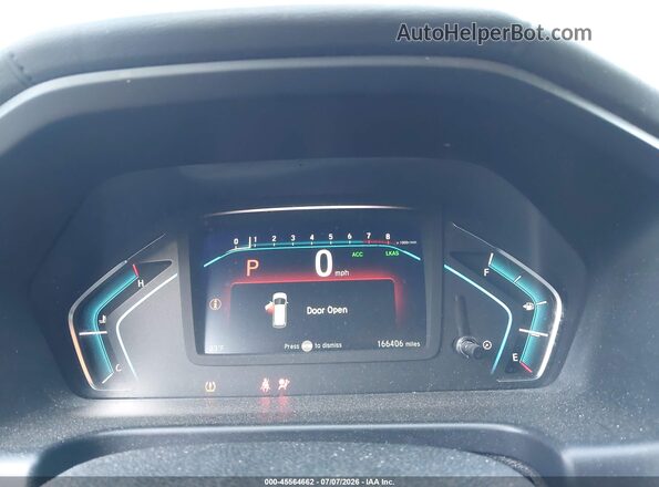 5FNRL6H75JB075685 2018 HONDA ODYSSEY Blue Вид задніх сидінь