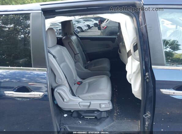 5FNRL6H75JB075685 2018 HONDA ODYSSEY Blue Вид наклейки з VIN-кодом
