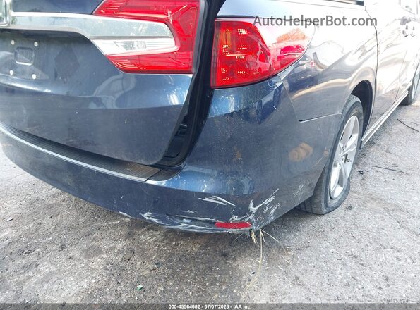 5FNRL6H75JB075685 2018 HONDA ODYSSEY Blue Вид спереду