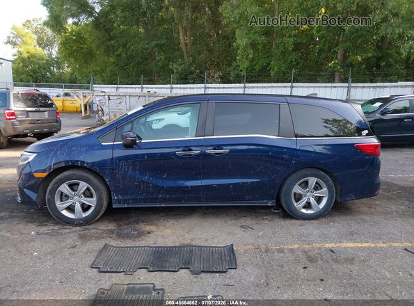 5FNRL6H75JB075685 2018 HONDA ODYSSEY Blue Панорамний вид салону 360°