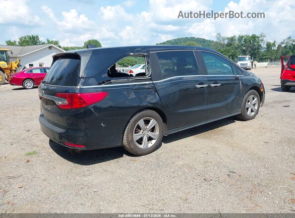 5FNRL6H75JB095189 2018 HONDA ODYSSEY Black Rear right