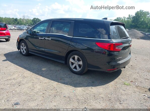 5FNRL6H75JB095189 2018 HONDA ODYSSEY Black Rear left