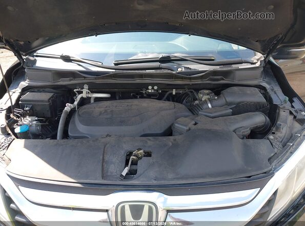 5FNRL6H75JB095189 2018 HONDA ODYSSEY Black Rear view
