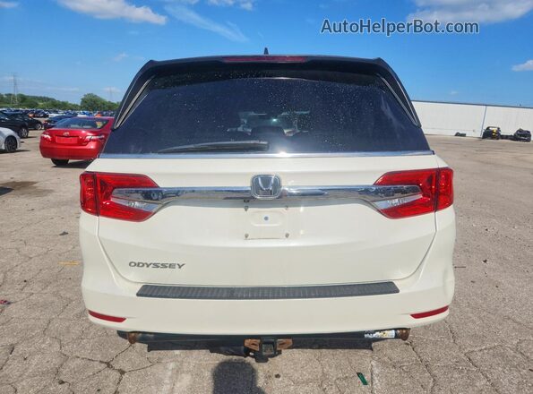 5FNRL6H75JB099369 2018 HONDA ODYSSEY White Вид ззаду