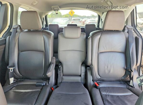 5FNRL6H75JB099369 2018 HONDA ODYSSEY White Вид задніх сидінь