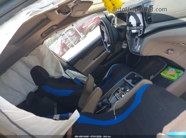 5FNRL6H75KB099910 2019 HONDA ODYSSEY Gray Widok wnętrza z przodu