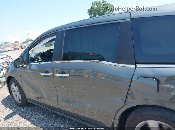 5FNRL6H75KB099910 2019 HONDA ODYSSEY Gray Widok wnętrza 360 stopni