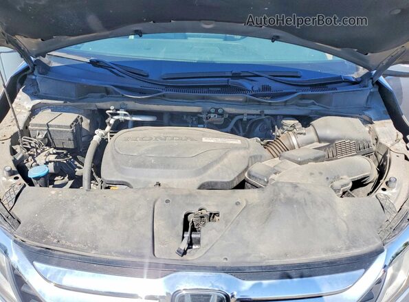 5FNRL6H75KB134123 2019 HONDA ODYSSEY Silver ძრავის განყოფილების ხედი