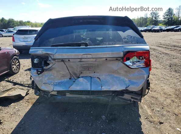 5FNRL6H75KB134123 2019 HONDA ODYSSEY Silver უკანა ხედი