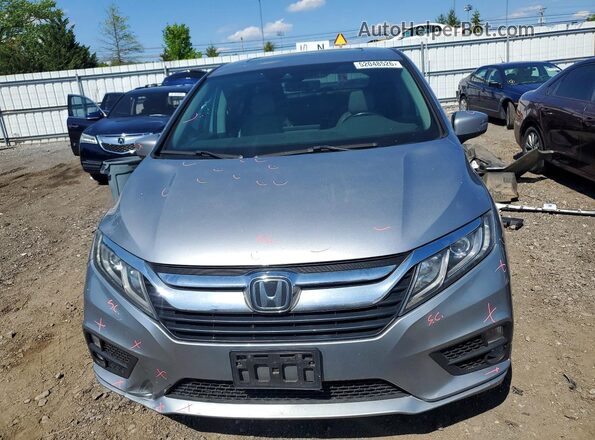 5FNRL6H75KB134123 2019 HONDA ODYSSEY Silver წინა ხედი