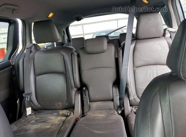 5FNRL6H75LB001038 2020 HONDA ODYSSEY Silver Widok tylnych siedzeń