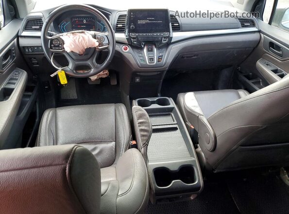 5FNRL6H75LB001038 2020 HONDA ODYSSEY Silver Widok deski rozdzielczej