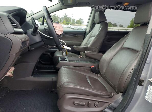 5FNRL6H75LB001038 2020 HONDA ODYSSEY Silver Widok wnętrza z przodu