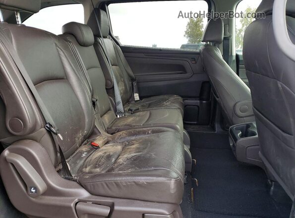 5FNRL6H75LB001038 2020 HONDA ODYSSEY Silver Widok wnętrza z tyłu