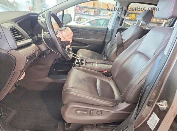 5FNRL6H75LB014274 2020 HONDA ODYSSEY Gray Vista interior delantera