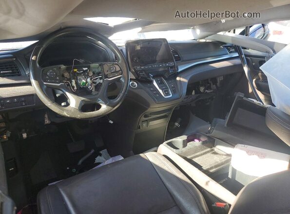5FNRL6H75LB035061 2020 HONDA ODYSSEY Серебряный Вид панели приборов