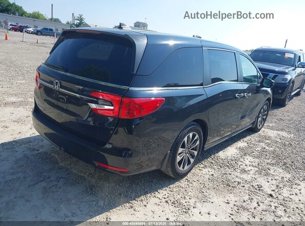 5FNRL6H75MB027303 2021 HONDA ODYSSEY Black Հետևի աջ