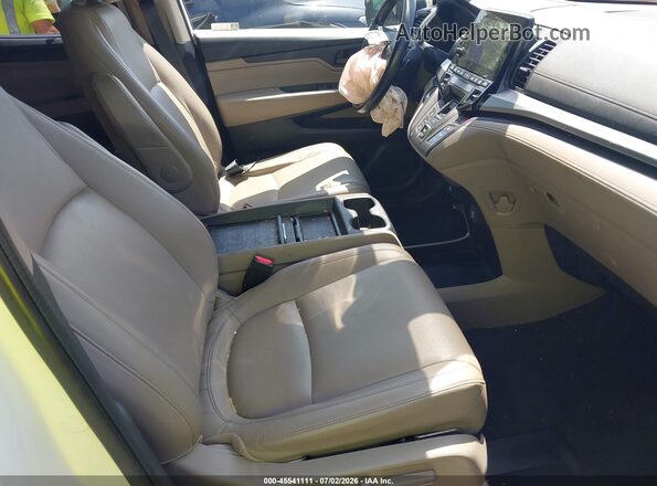 5FNRL6H75NB011412 2022 HONDA ODYSSEY White Вид салону спереду