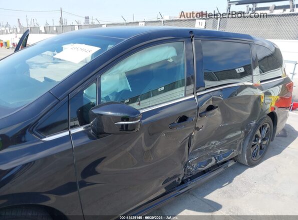 5FNRL6H75RB063936 2024 HONDA ODYSSEY Black წინა ხედი