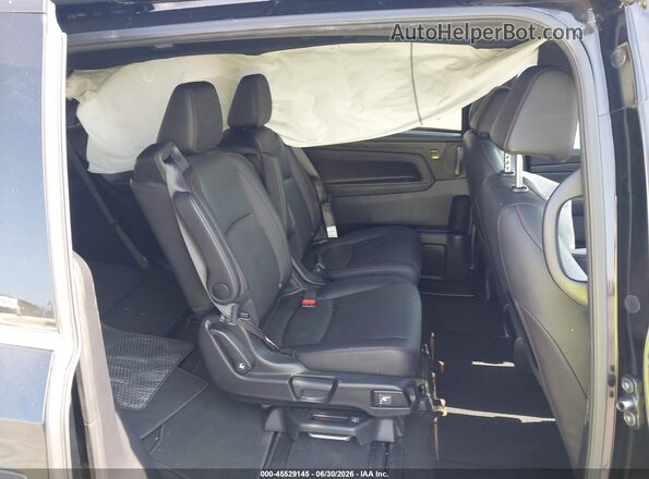 5FNRL6H75RB063936 2024 HONDA ODYSSEY Black VIN კოდის სტიკერის ხედი