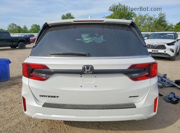 5FNRL6H75TB501538 2026 HONDA ODYSSEY White უკანა ხედი