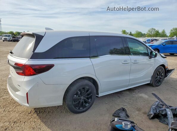 5FNRL6H75TB501538 2026 HONDA ODYSSEY White უკანა მარჯვენა