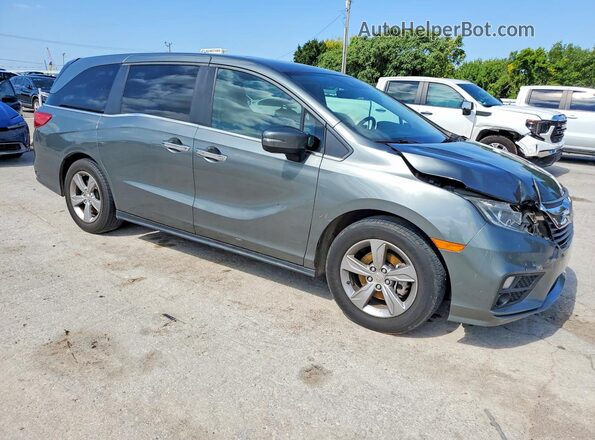 5FNRL6H76JB008173 2018 HONDA ODYSSEY Gray Przód prawy