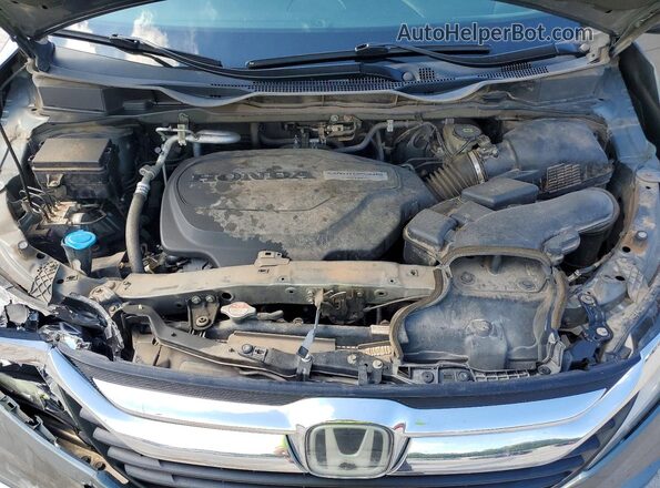 5FNRL6H76JB008173 2018 HONDA ODYSSEY Gray Widok komory silnika