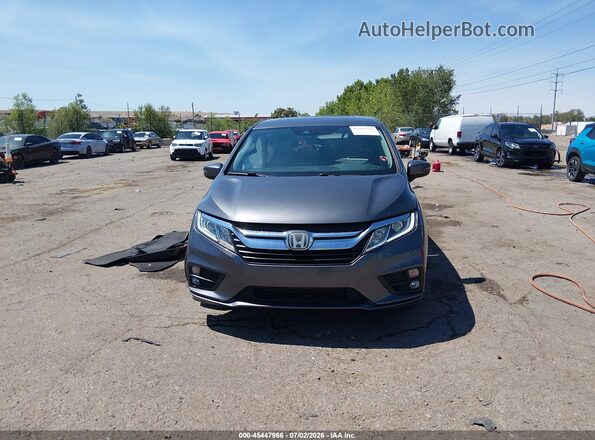 5FNRL6H76JB090597 2018 HONDA ODYSSEY Black Widok zestawu wskaźników