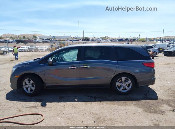 5FNRL6H76JB090597 2018 HONDA ODYSSEY Black Widok wnętrza 360 stopni