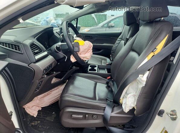 5FNRL6H76KB011950 2019 HONDA ODYSSEY White Widok wnętrza z przodu