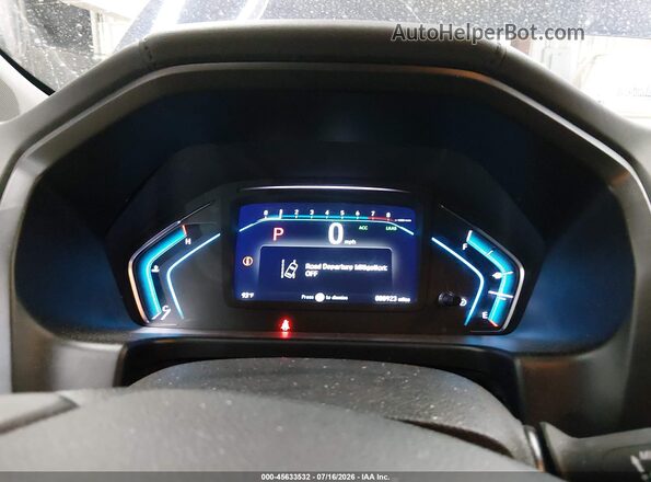 5FNRL6H76KB049565 2019 HONDA ODYSSEY Blue უკანა სავარძლების ხედი