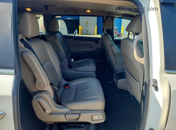 5FNRL6H76KB078550 2019 HONDA ODYSSEY White Սալոնի հետևի տեսք