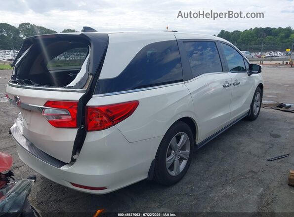 5FNRL6H76KB095414 2019 HONDA ODYSSEY Белый Задняя правая четверть