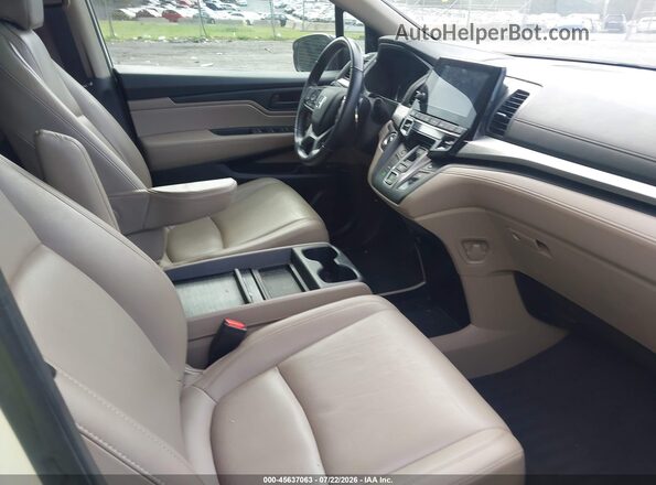 5FNRL6H76KB095414 2019 HONDA ODYSSEY Белый Вид салона спереди