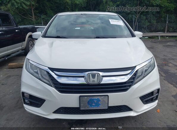 5FNRL6H76KB095414 2019 HONDA ODYSSEY Белый Вид щитка приборов