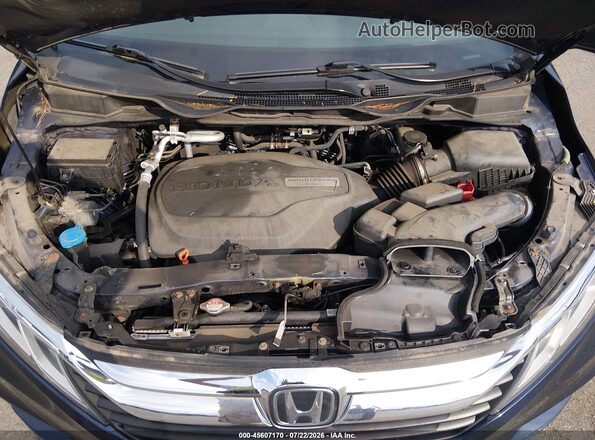 5FNRL6H76KB133028 2019 HONDA ODYSSEY Blue Հետևի տեսք