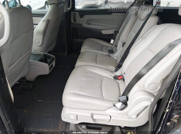 5FNRL6H76KB133028 2019 HONDA ODYSSEY Blue VIN կոդի պիտակի տեսք